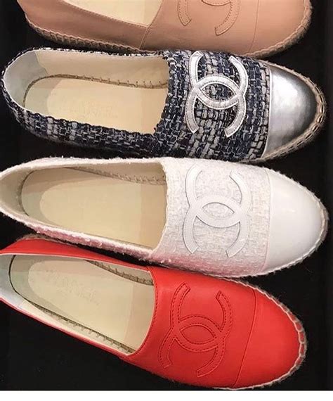 espadrillas chanel bambina|Chanel espadrilles heels.